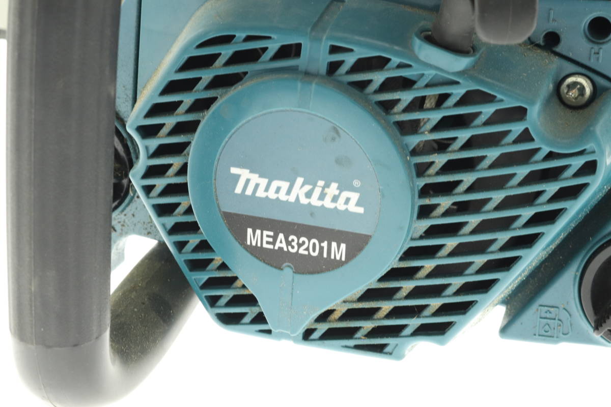 VMPD6-113-25 makita マキタ チェンソー MEA3201M エンジンチェンソー 切断機 木工用 DIY 工具 エンジン式 動作未確認 ジャンク_画像7