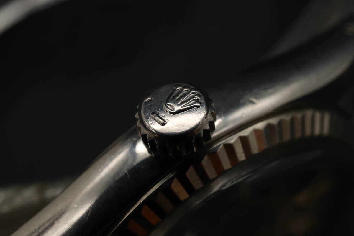 LVSP6-2-127 7T023-98 ROLEX ロレックス 腕時計 オイスターパーペチュアル デイトジャスト 約89g メンズ シルバー 動作品 中古_画像4
