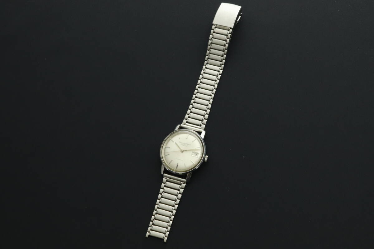LVSP6-2-123 7T023-94 IWC International Watch Co 腕時計 シャフハウゼン TURLER デイト 自動巻き 約66g メンズ シルバー 動作品 中古_画像2