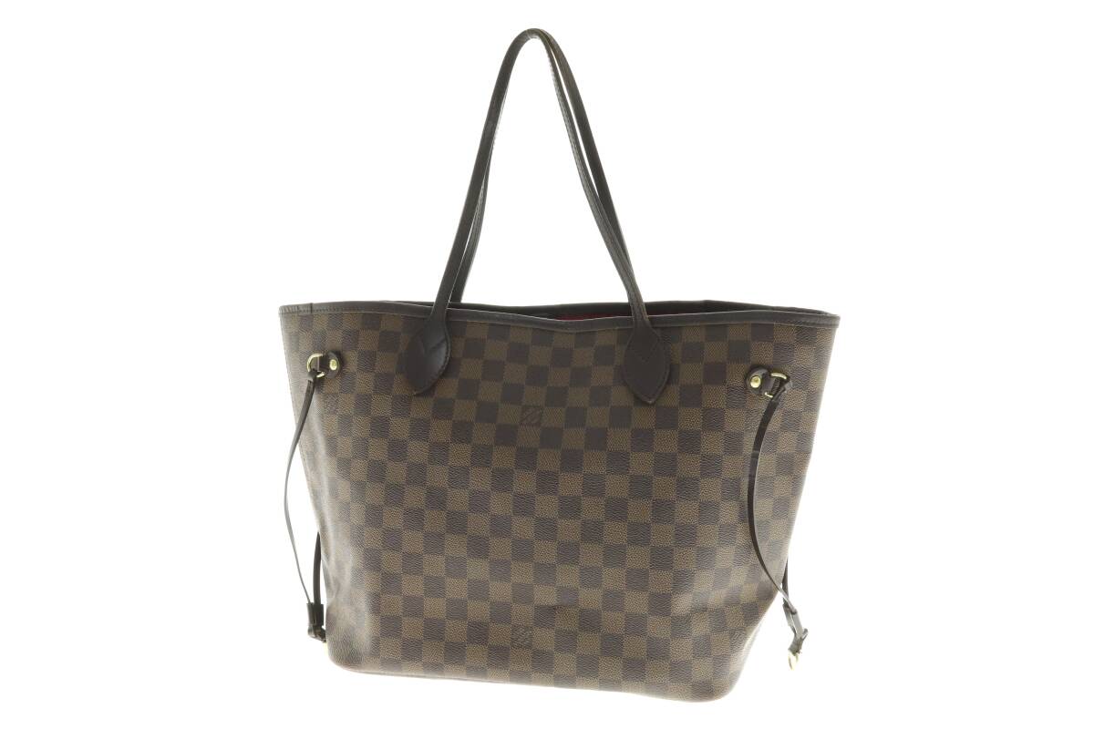 VMPD6-214-6 LOUIS VUITTON ルイヴィトン トートバッグ ネヴァーフル ダミエ エベヌ ワンショルダー レディース ブラウン 茶 ジャンク