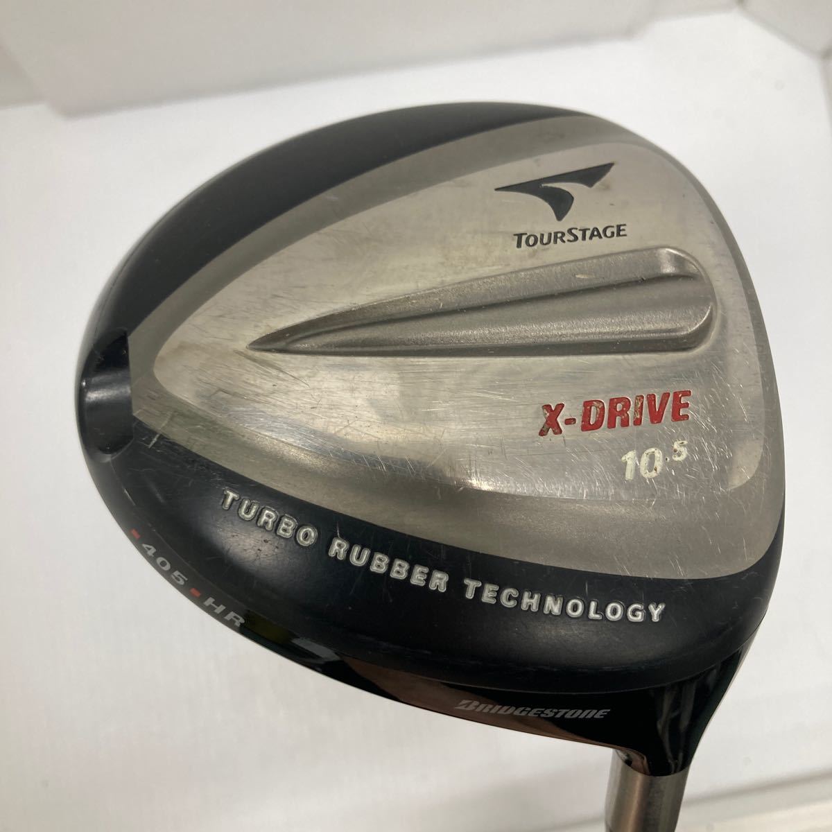 ブリヂストン ツアーステージ X-DRIVE 405HR 高反発　10.5° TOUR AD M65 Sフレックス_画像1