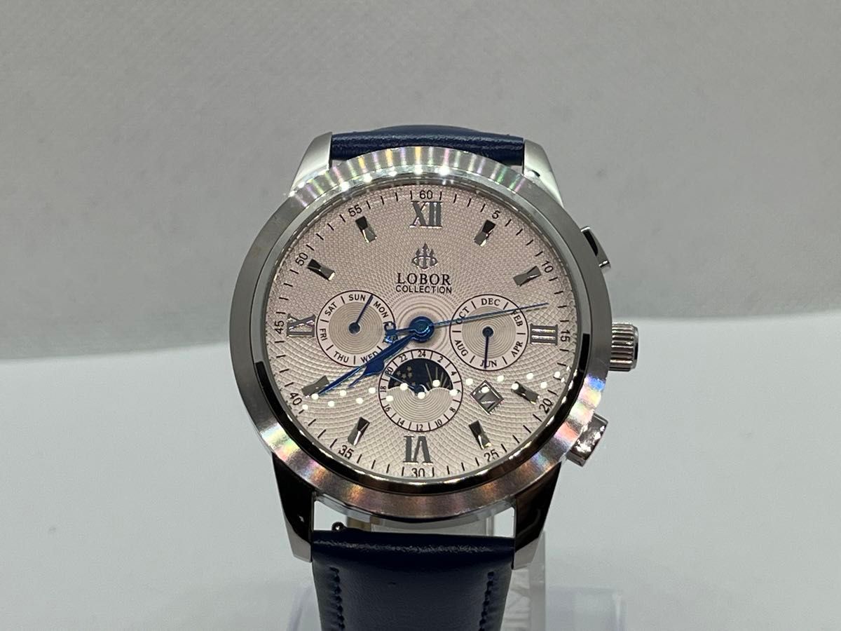 LOBOR COLLECTION ローバー コレクション CELLINI 自動巻腕時計 サン&ムーン トリプルカレンダー