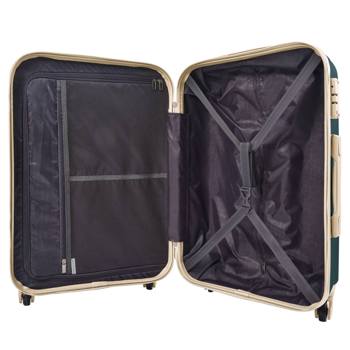 Lサイズ スーツケース キャリーバッグ キャリーケース 7日-14日，大型 TSAロック _画像6