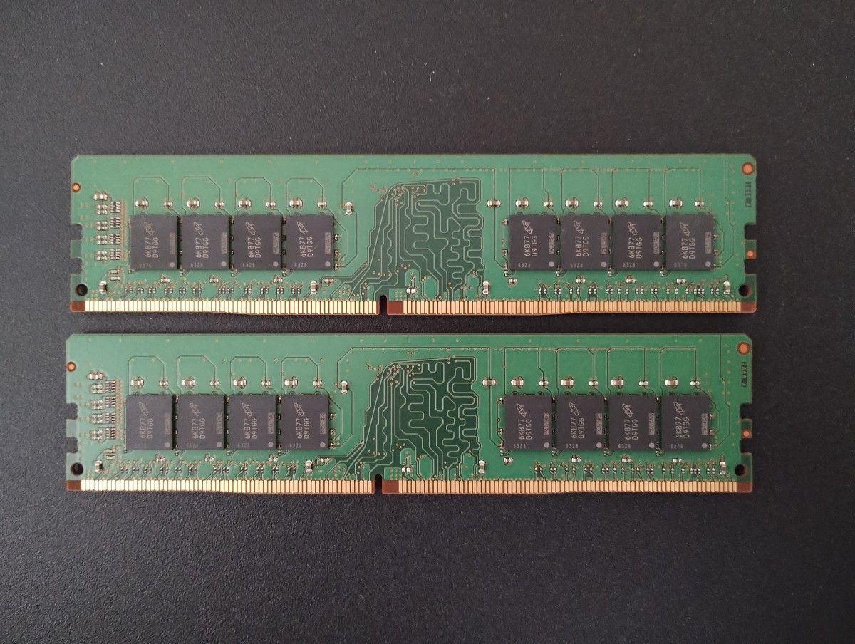 Micron DDR4 16GB(8GB×2) PC4-2133P デスクトップパソコン用
