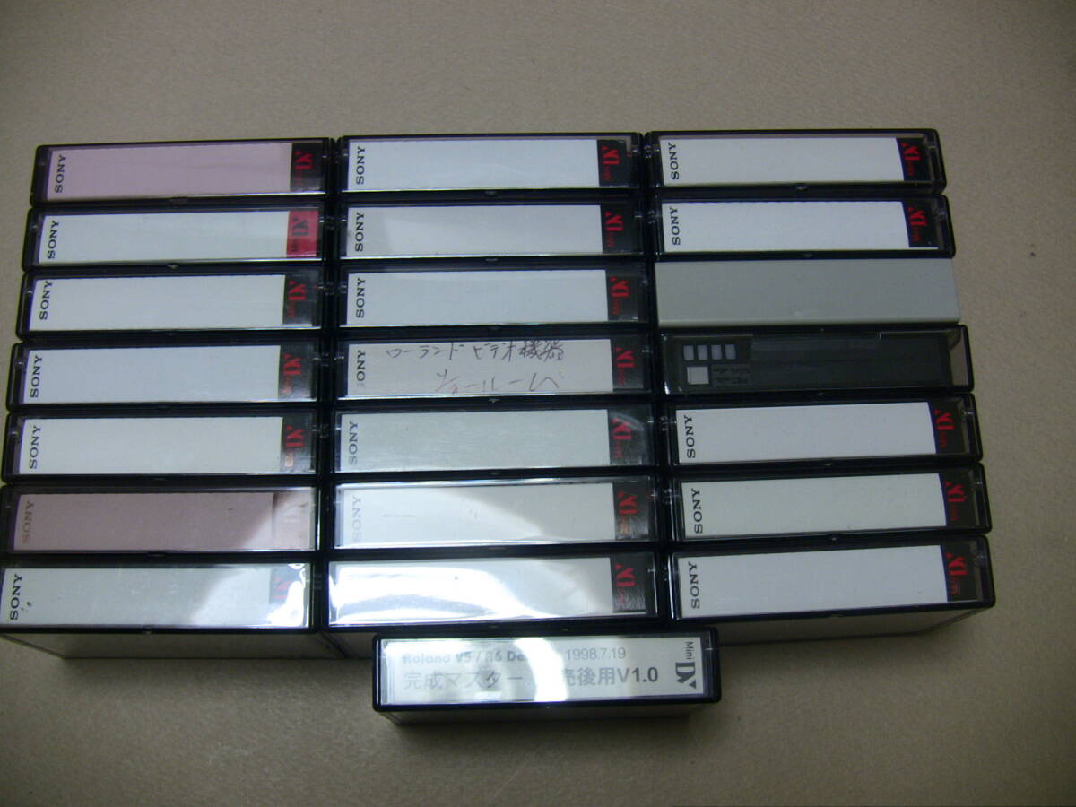 Mini DV カセットテープSONY 60分など まとめてセット 22本 中古_画像3