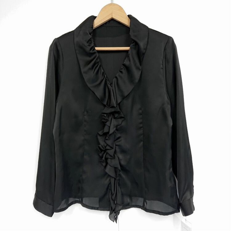 * formal blouse black frill 13 number 