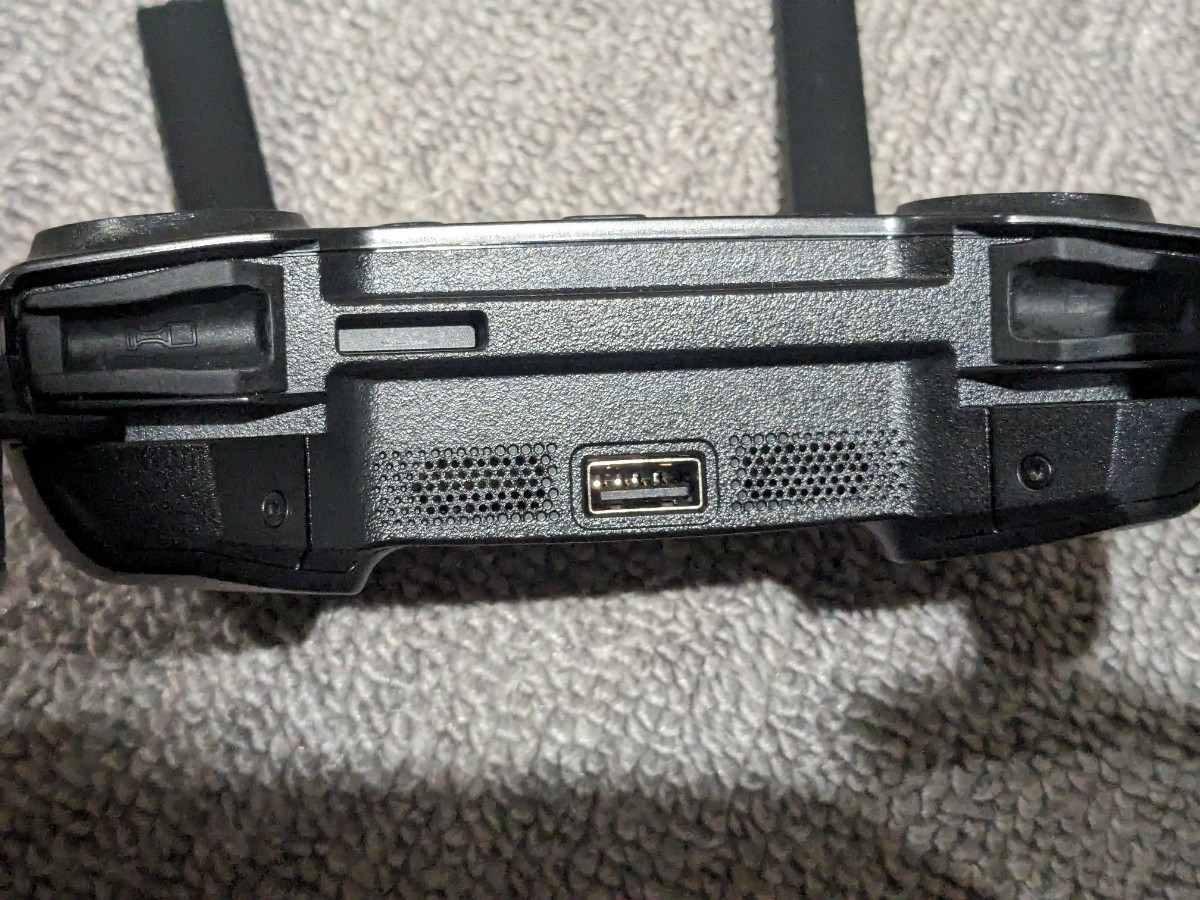 送料無料 良品中古品 DJI mavic air 送信機 マビックエアー 国内正規品 技適マーク有り コントローラー プロポ　 フライトシュミレーター_画像4