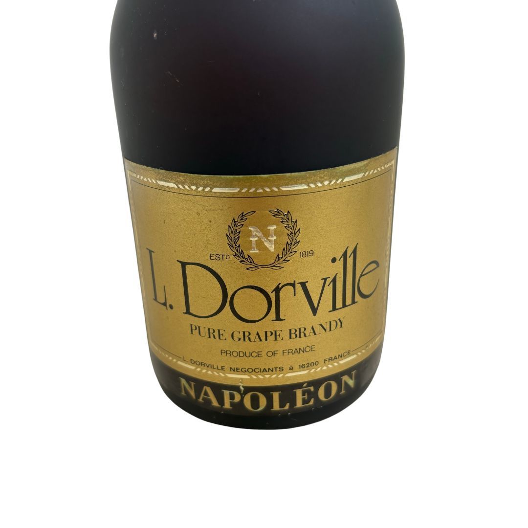 【イチオク】 NAPOLEON ナポレオン Dorville ドービル ブランデー 特級 2566 PURE GRAPE BRANDY フランス 700ml 40%_画像3