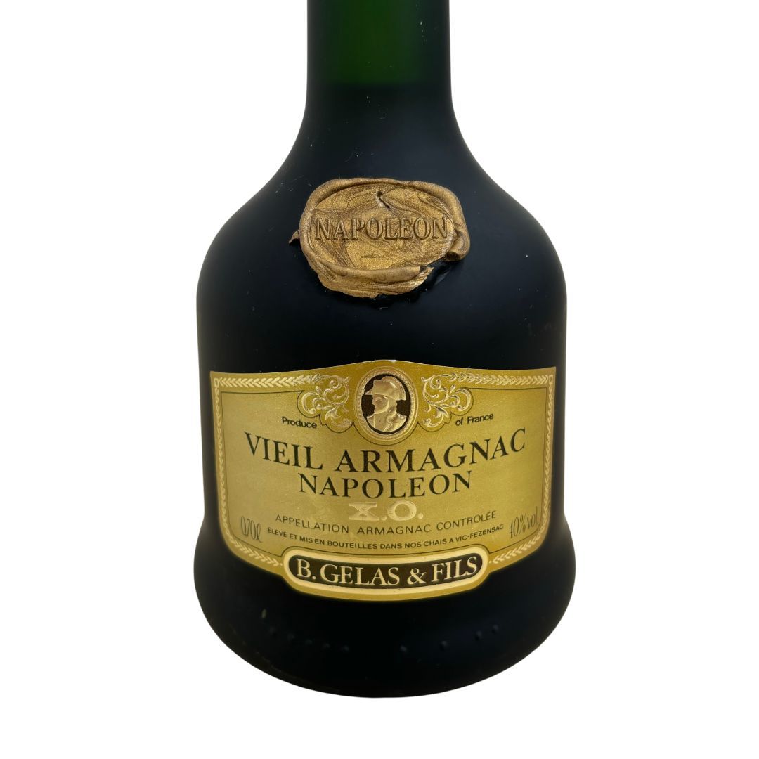 【イチオク】NAPOLEON X.O. ナポレオン VIEIL ARMAGNAC ヴェエイユ アルマニャック 700ml 40% ブランデー 洋酒 古酒_画像2