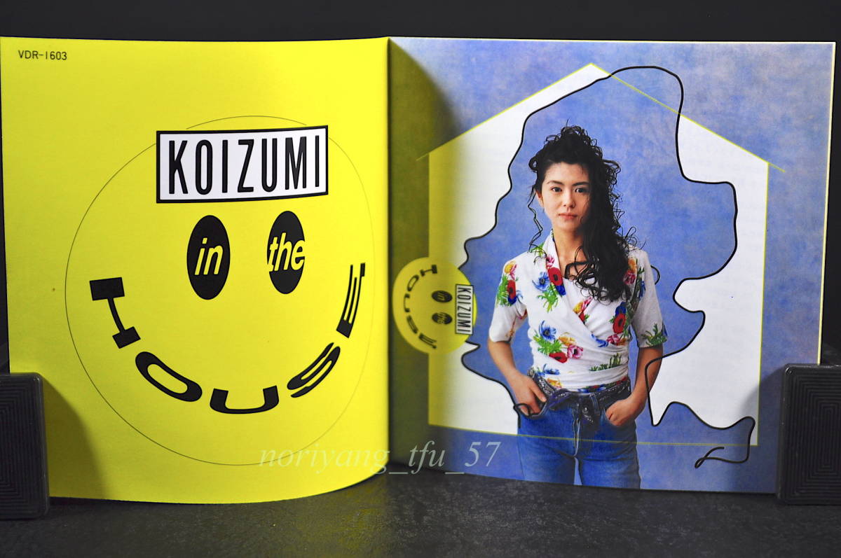 с лентой оригинал запись * Koizumi Kyoko KOIZUMI IN THE HOUSE #89 год запись все 10 искривление сбор 14th CD альбом!Fade Out, вода. rouge, др. VDR-1603 прекрасный товар!!