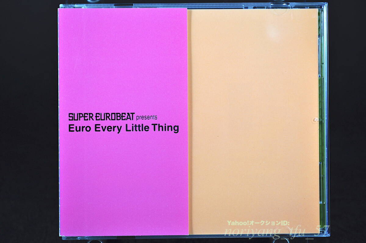 帯付☆ SUPER EUROBEAT presents Euro Every Little Thing / エヴリ リトル シング スーパー ユーロビート ■15曲 CD アルバム ELT 美盤!!_画像1