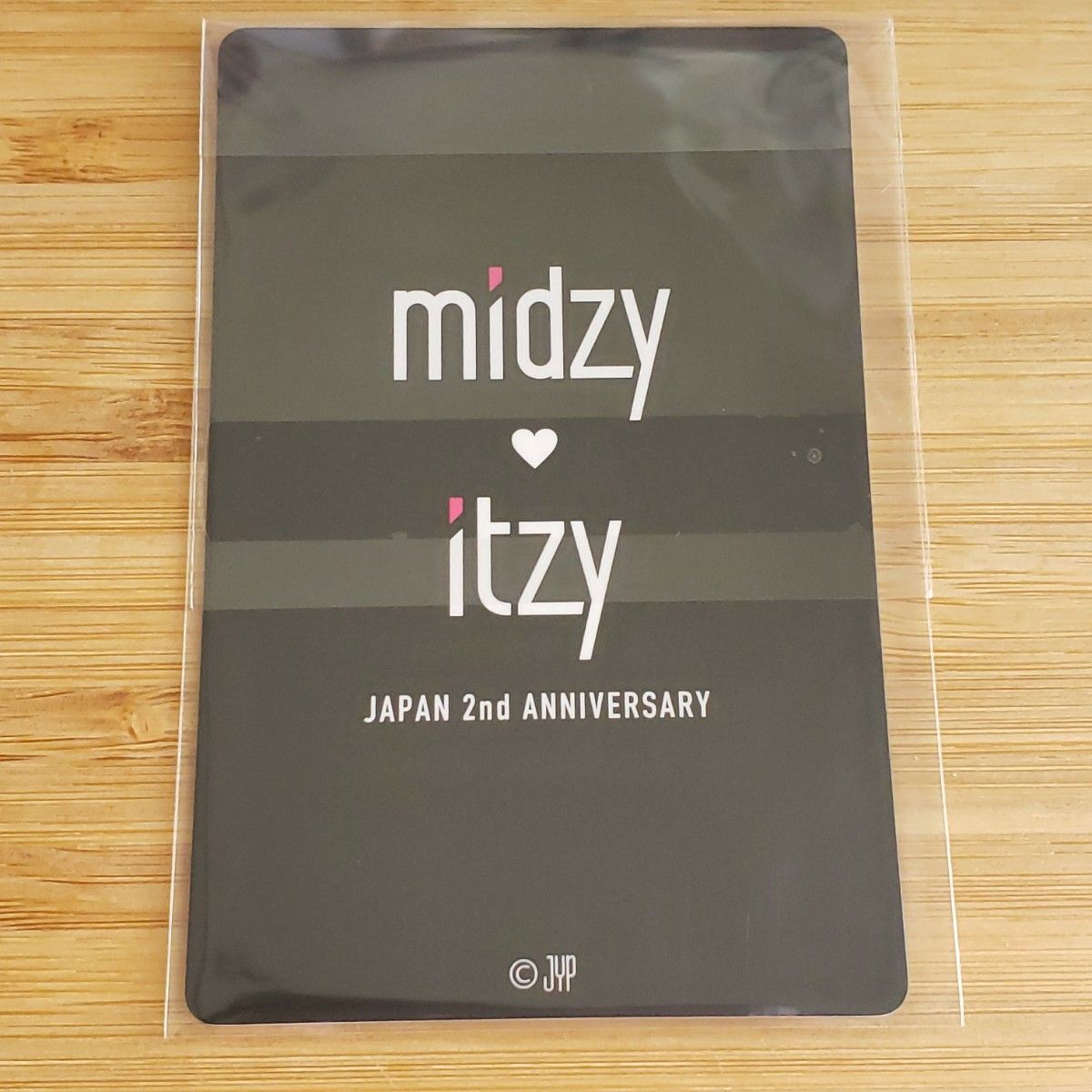 ITZY JAPANデビュー2周年 オンラインくじ フォトカード 未開封 チェリョン モバイルくじ