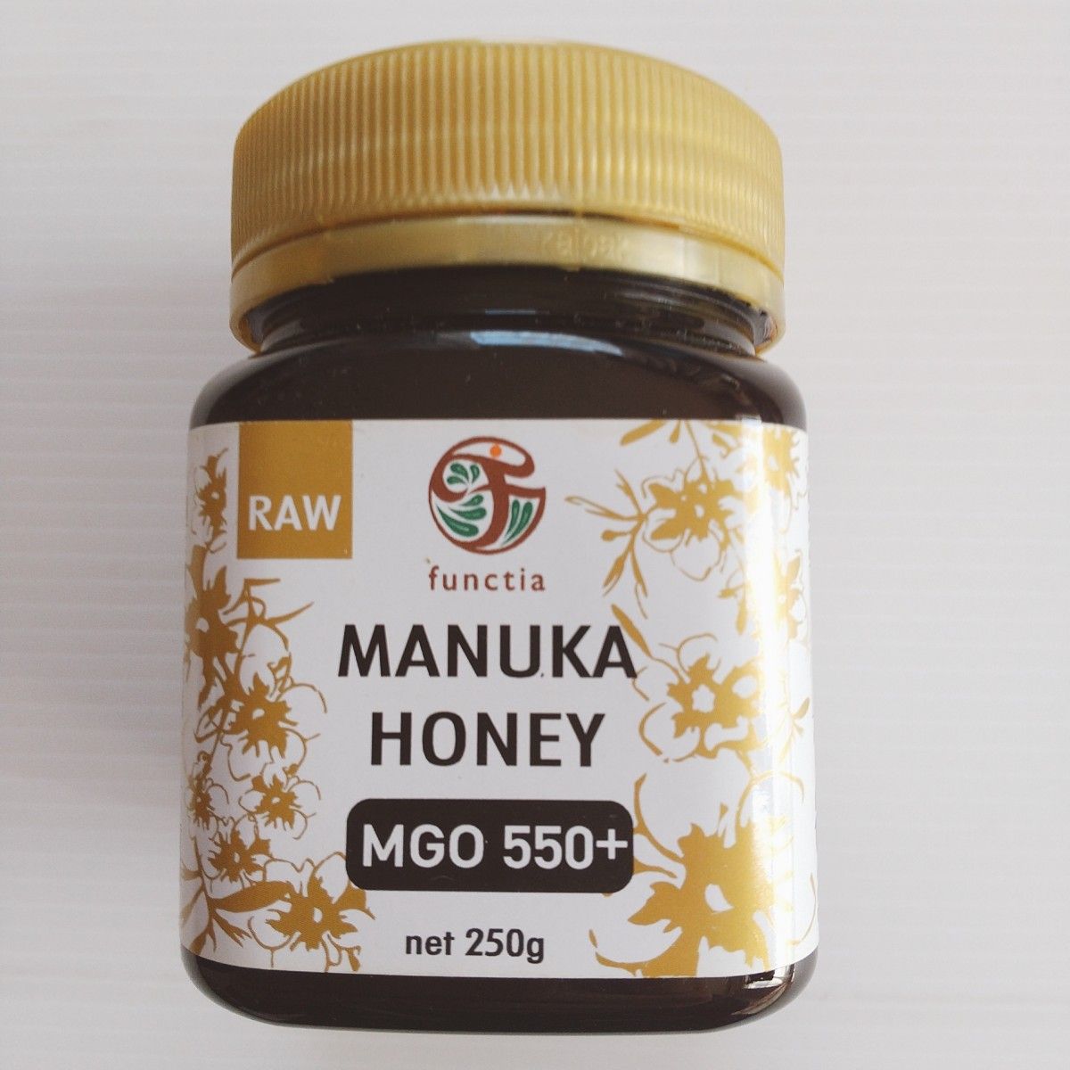 functia ファンクティア MGO550+ Manuka Honey マヌカハニー 250g/ニュージーランド産 はちみつ 