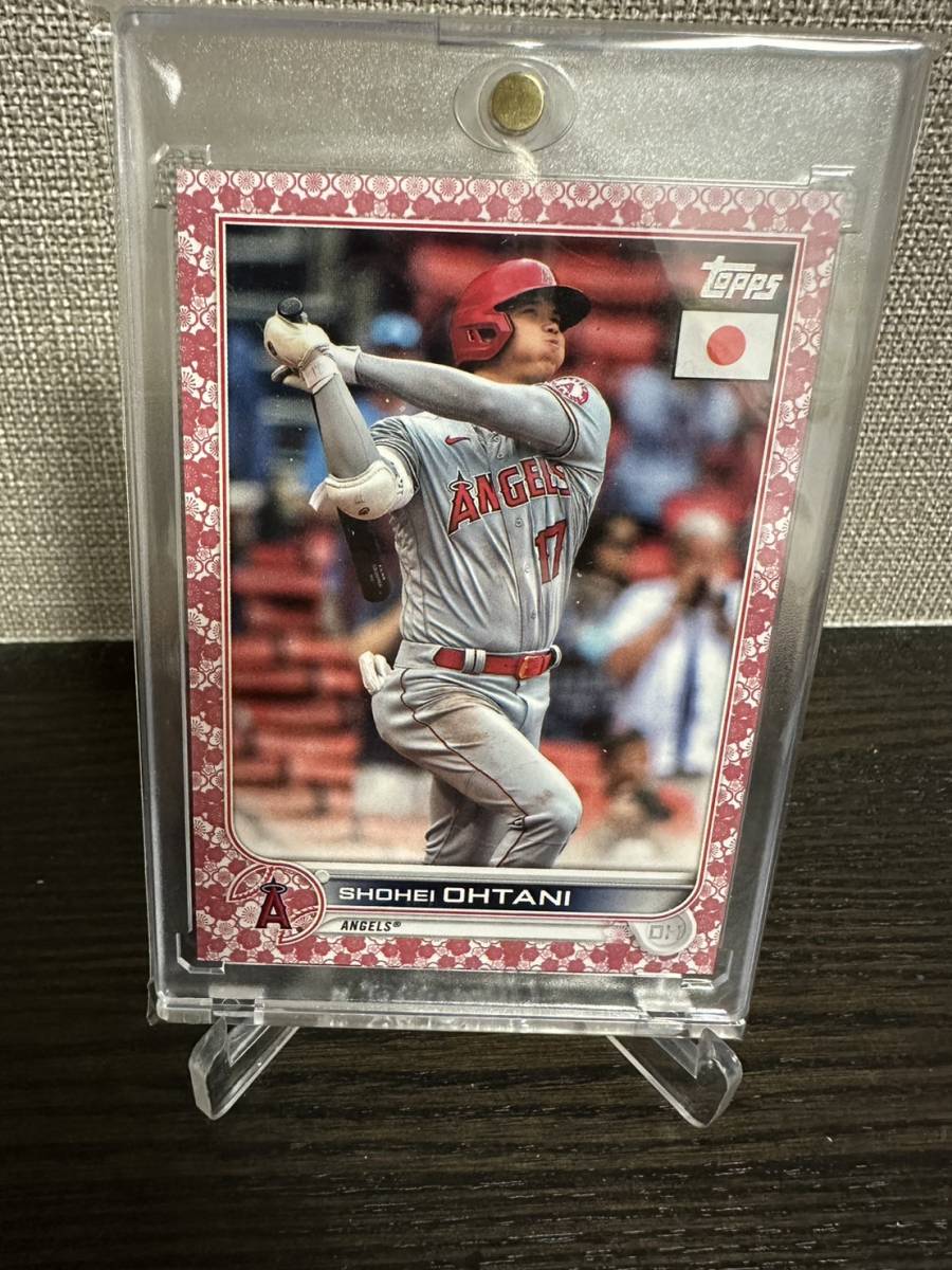 Topps Japan Edition 2022 大谷翔平 桜パラレル cherry 99枚限定