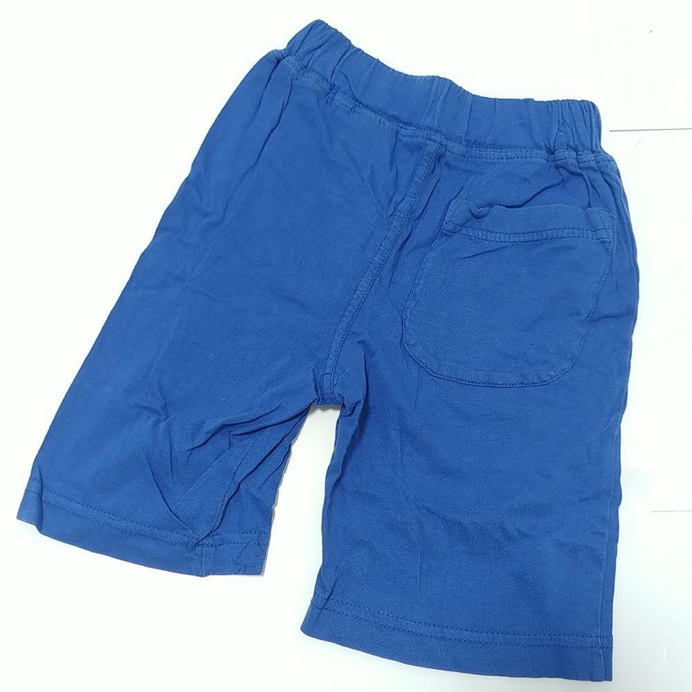 100/【匿名発送】新幹線 Tシャツ ハーフパンツ パジャマ 上下セット ブルー R6_画像6