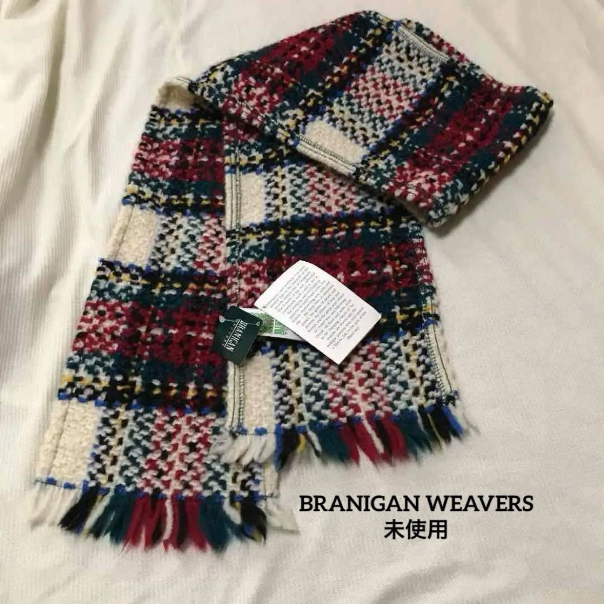 BRANIGAN WEAVERS  マフラー 英国製 ウール