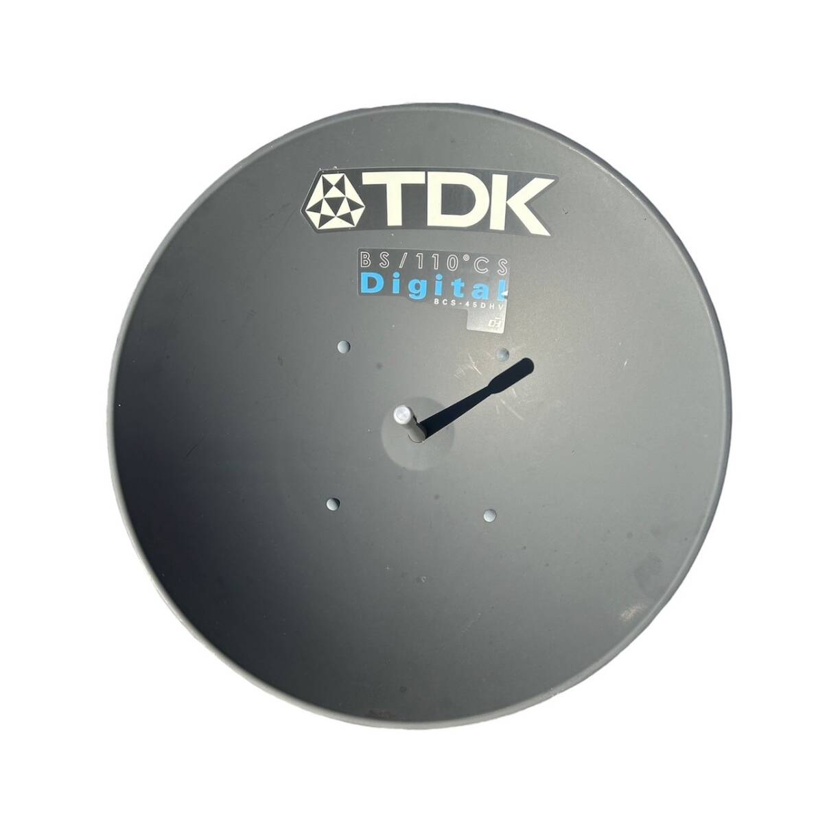 ■S★TDK ティーディーケイ BCS-45DHV BS/110°CS Digital CS/BSアンテナ アンテナ センターフィード型★_画像1