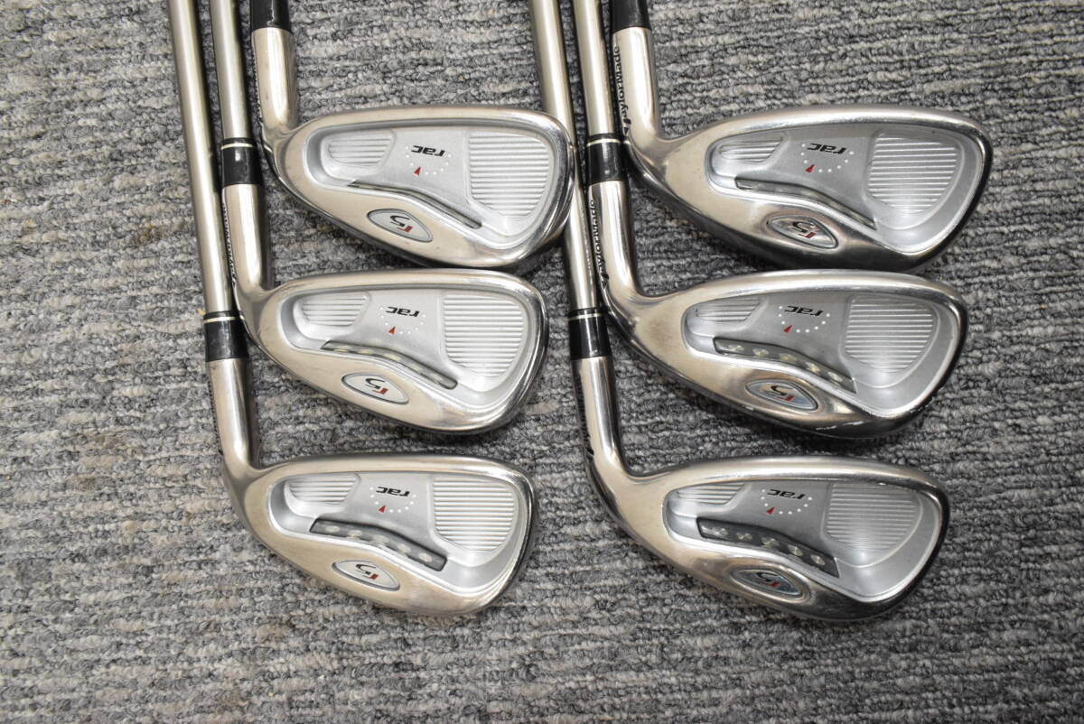 H★TaylorMade テーラーメイド r5 rac 5-9/P アイアン ゴルフクラブ 6本セット★_画像6