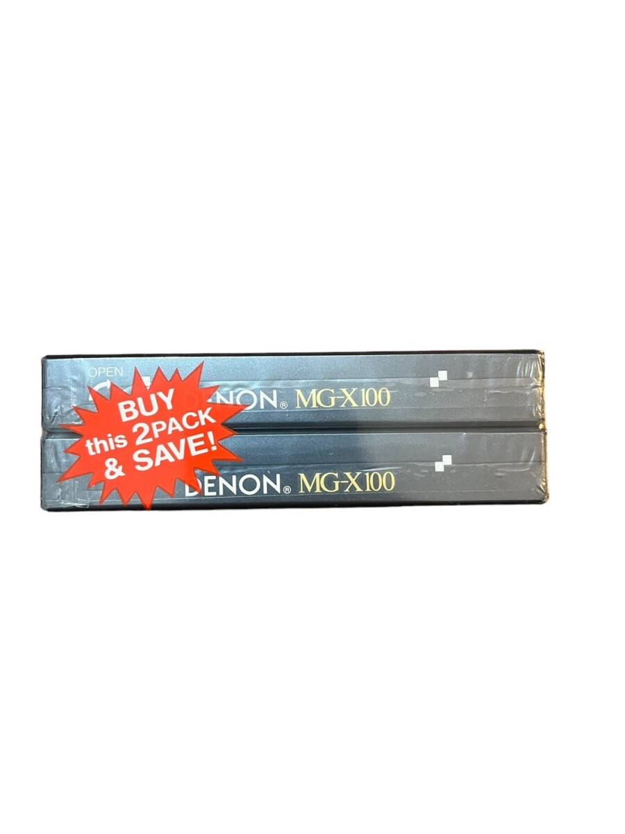 ■Y★①DENON デノン ModeL MG-X100E METAL POSITION(TYPEIV) BUY this 2PACK & SAVE! カセットテープ 5点まとめ★_画像6