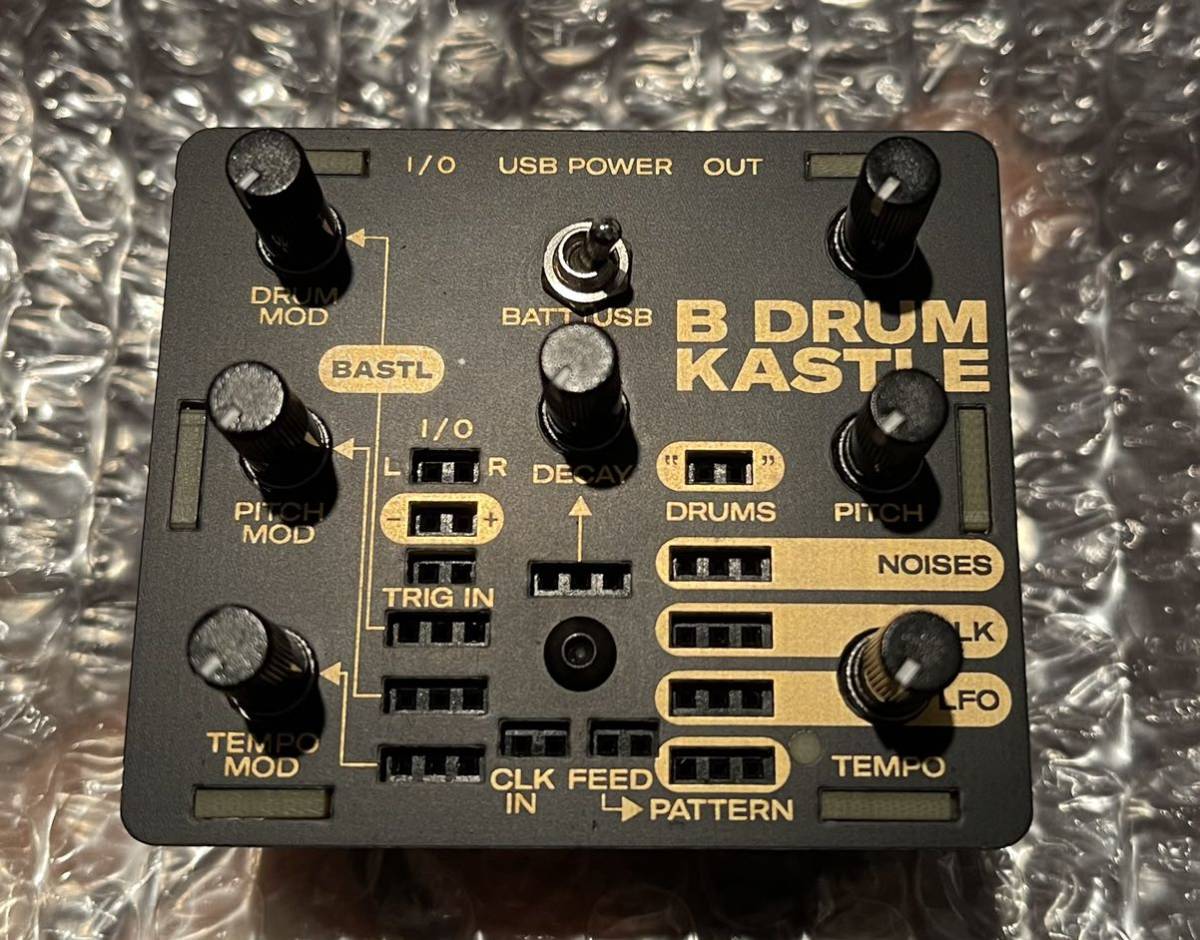 BASTL KASTLE DRUM ジャンク扱い ガジェット系ドラムマシン 送料無料 モジュラー_画像2