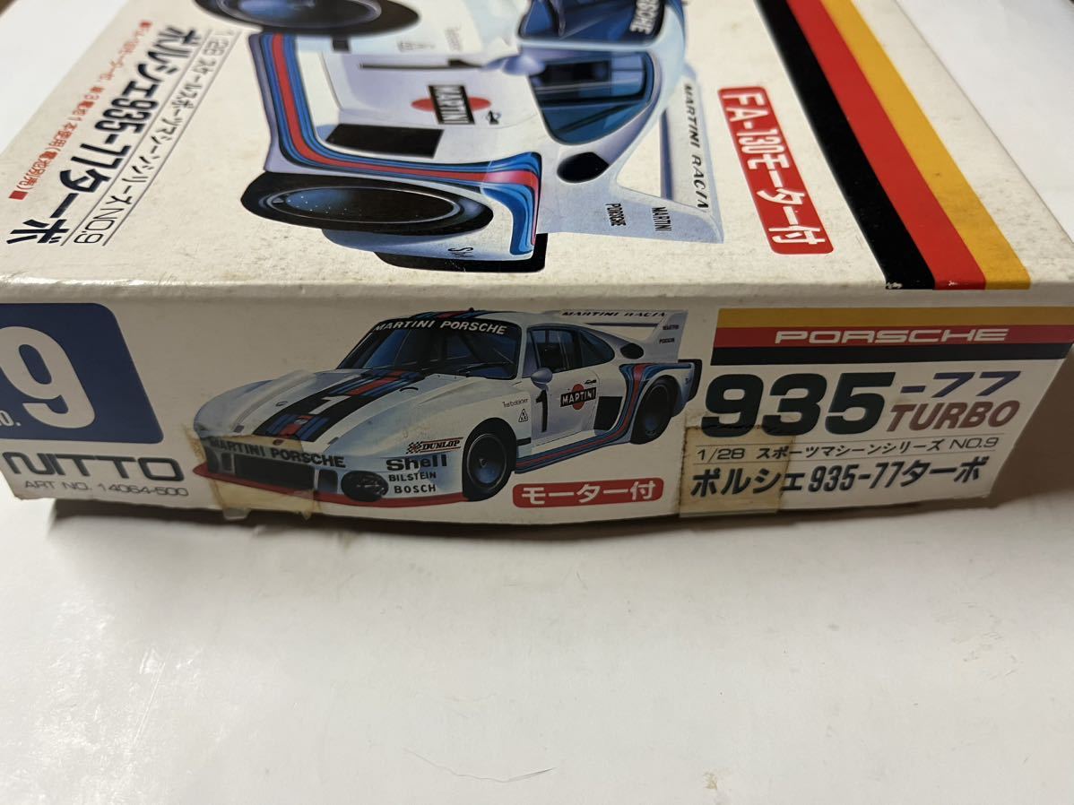 最新情報 1/28 ジャンク品 NITTO ニットー 再販 935-77 ポルシェ 日東科学 ポルシェ