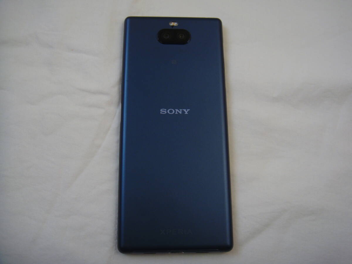 Sony Xperia 10 Plus (I4293) 6GB / 64GB 6.5インチLTEデュアルSIM SIMフリー [並行輸入品] (Navy/ブルー)中古良品 箱あり Android