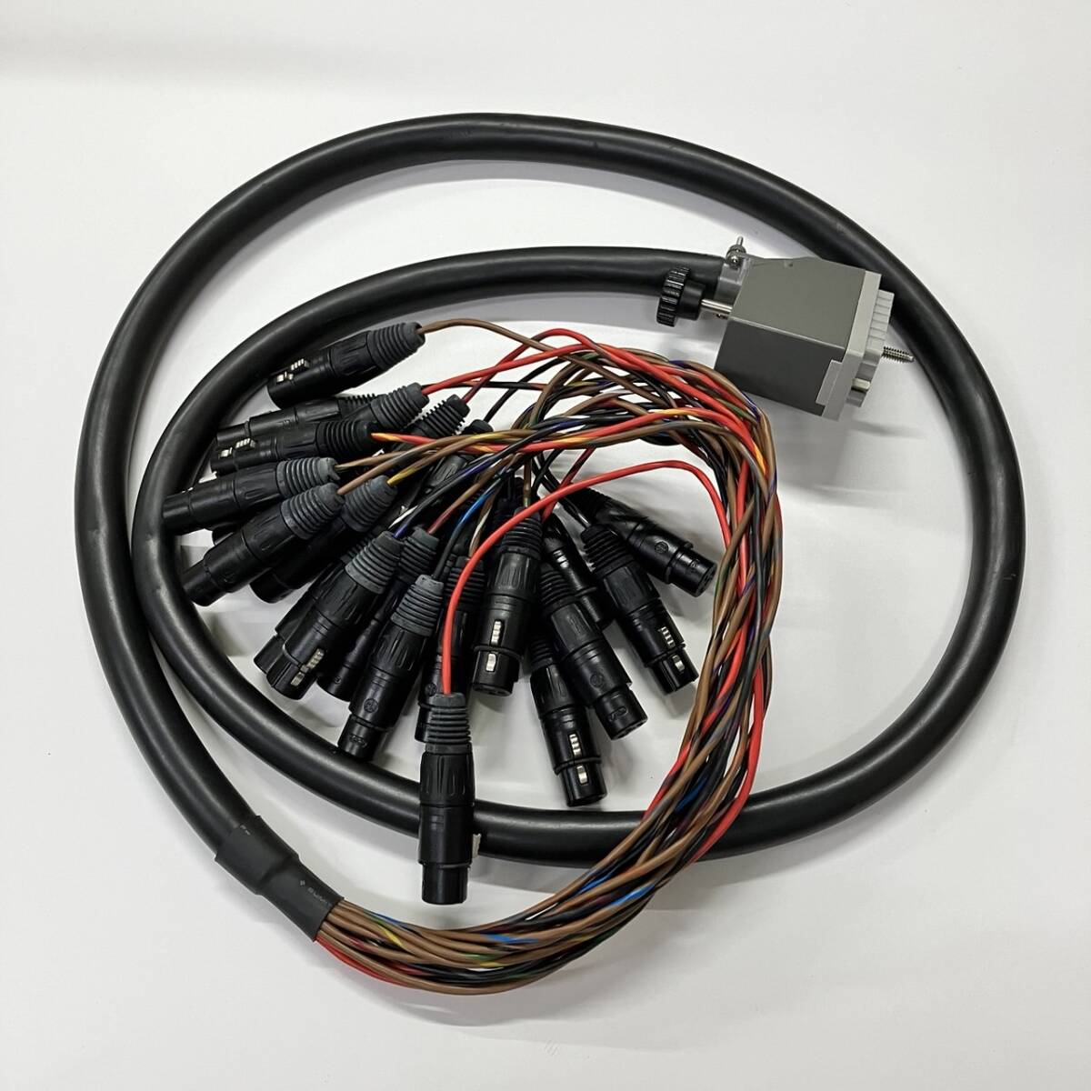 【ジャンク】エルコ コネクター メス 90-608 キャノン メス XLR11　バンタムパッチ盤　3m24ch