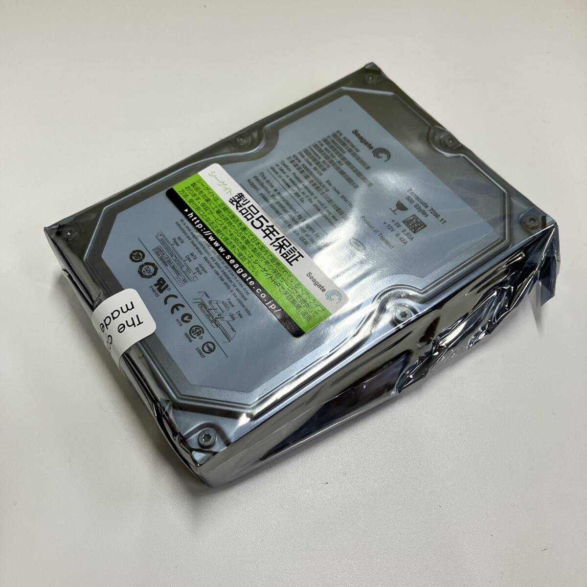 【未使用】シーゲイト(SEAGATE)製 Barracuda 7200.11 500GB/HDD/ST3500320AS/SerialATA _画像1