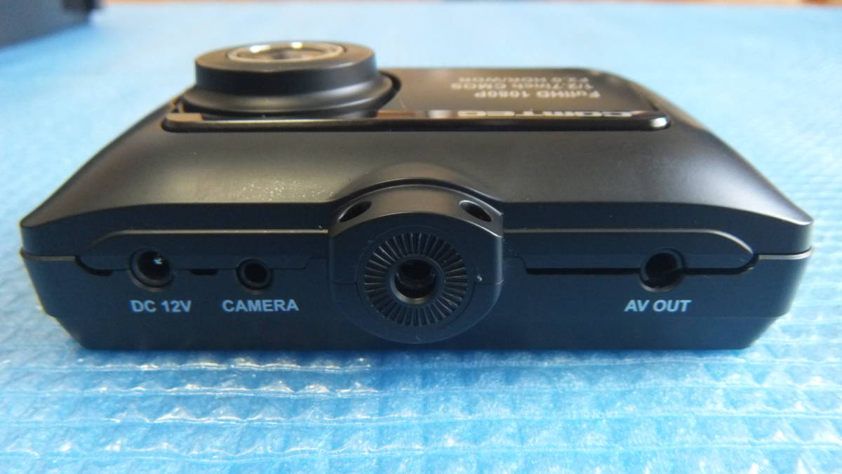 即決 送料480円～ COMTEC コムテック フロント リア 前後 2カメラ ドライブレコーダー ドラレコ ZDR-015 200万画素 Full HD 中古 美品の画像7