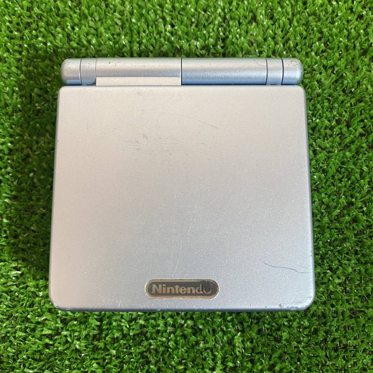 中古 良品 ジャンク品 ゲーム機 GBASP(良品 動作確認済) DS(ジャンク品 上画面映らない) GBソフト4点 アダプタ1点 GBASP DS GB NINTENDO_画像5