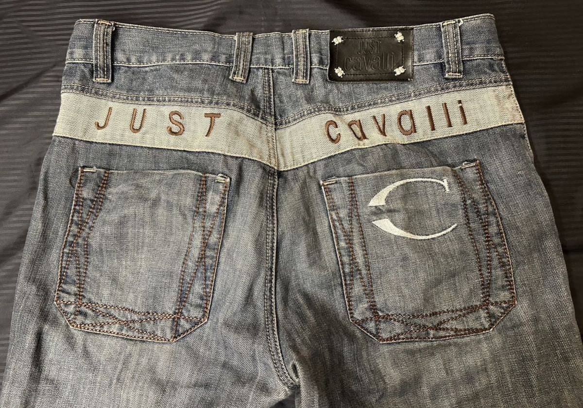 価格5万円程●just cavalli デニムパンツ メンズ 32(L相当)