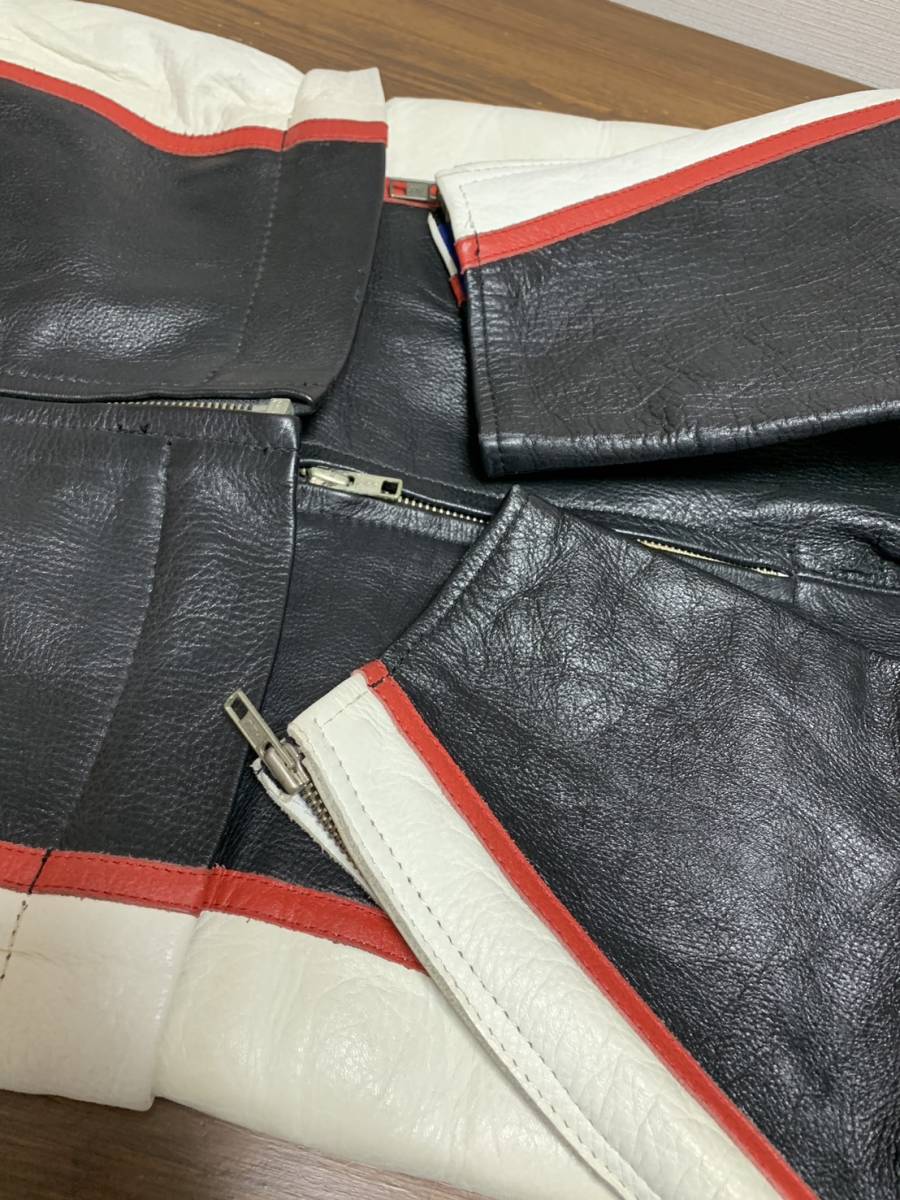  that time thing *[PRO SHOP TAKAI] separate racing suit leather Rider's all-in-one coveralls M original leather specialty shop ta kai 