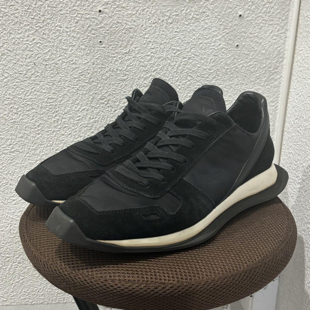 Rick Owens リック オウエンス LACE UP RUNNER スニーカー SIZE42(約27cm) 【表参道t02】_画像1