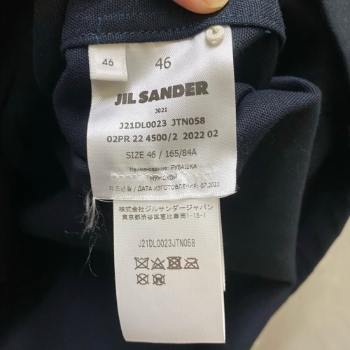 JIL SANDER　ジルサンダー　22AW レザーカラージャケット　コート　J21DL0023　SIZE46　【代官山02】_画像6