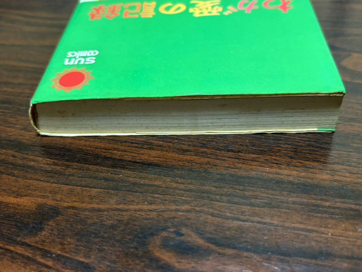里中満智子『わが愛の記録』サンコミックス　朝日ソノラマ　サンコミ_画像4