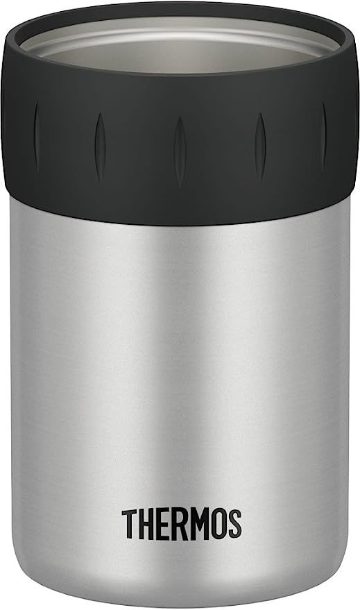 サーモス 保冷缶ホルダー 350ml缶用 シルバー JCB-352 SL_画像1