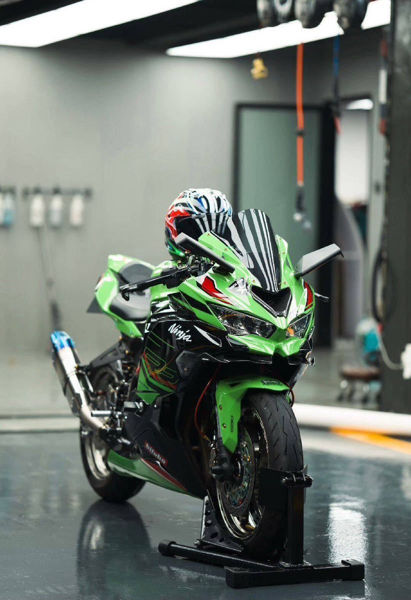 Speedergrey カワサキニンジャZX-25R/ZX-4Rシリーズ専用　大型ウィングミラー　左右セット　キャンペーン価格_画像8