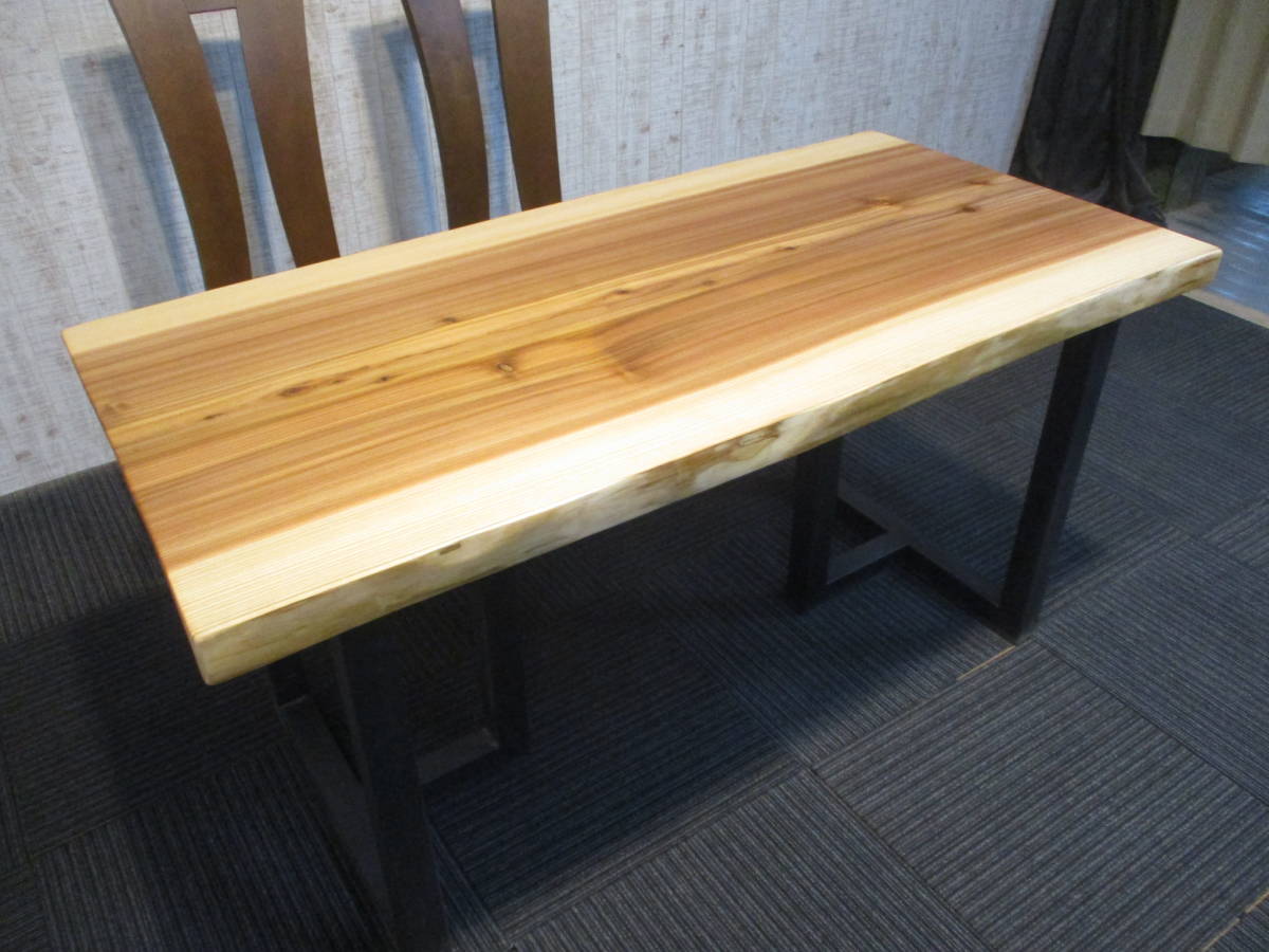 ■1127【完全仕上げ】 杉　一枚板　ダイニング　座卓　ローテーブル　テーブル　一枚板テーブル_画像1