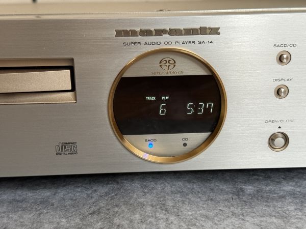 名機動作品 SA-14 ver.2 高級SACDプレーヤー MARANTZ マランツ_画像2