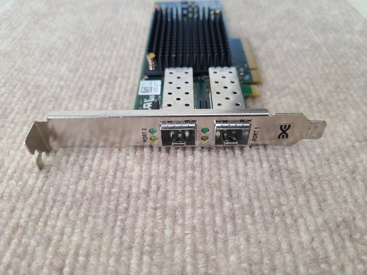 【ジャンク品】 Dell RXNT1 Emulex LPe31002-M6 16Gb 2-Port PCIe FC HBA High Profile_画像3