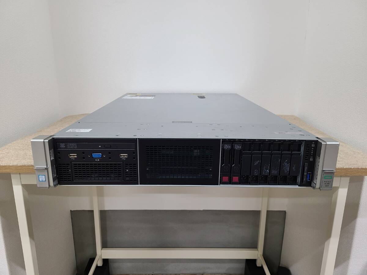 HP、コンパック HP ProLiant DL380 Gen9 2x E5-2670V3 12core 2.30GHz 128GB 2x 300GB P440ar