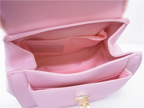 ◎サマンサベガ◎2WAYバッグ　ショルダーバッグ/ハンドバッグ 　ファー素材　ピンク系◎USED　比較的綺麗_画像7
