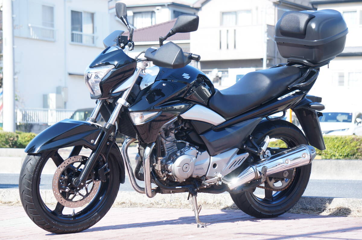 ◆◇配送のみ!! GSR 250 外装状態良く走りも快調!! 便利なBOX付!! CBR YZF ホーネット等!! 埼玉～関東近県即日自社配送可!!の画像3