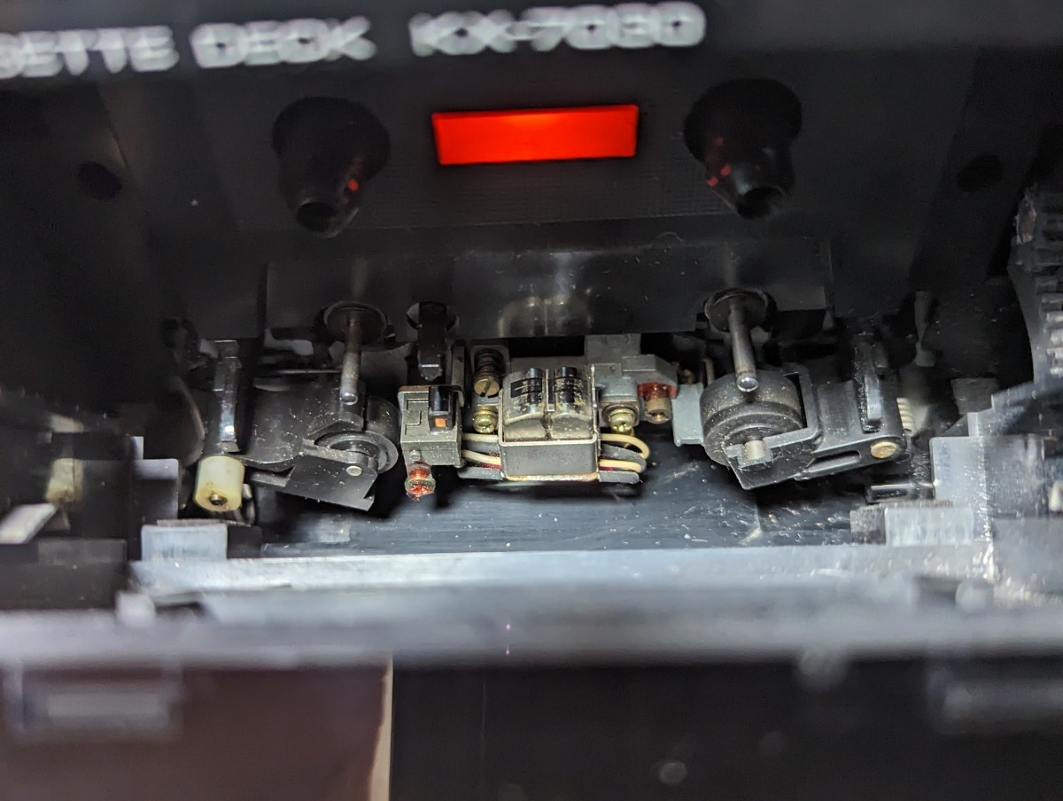 KENWOOD KX-7030 3ヘッドカセットデッキ 再生可保証なし KENWOOD KX-7030 3ヘッドカセットデッキ 再生可保証なし