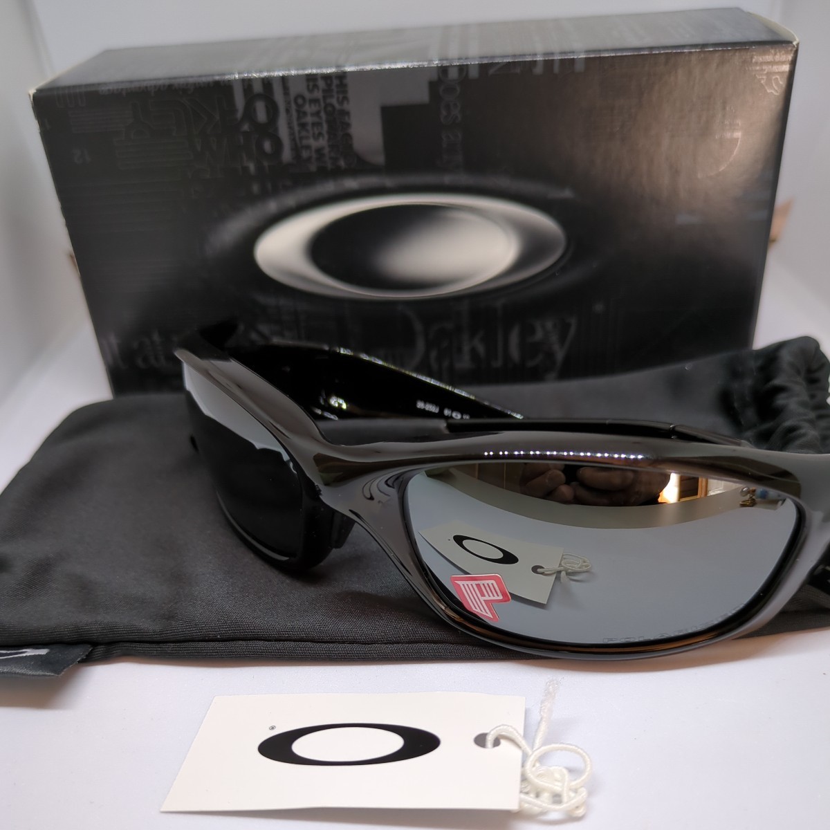 OAKLEY StraightJacket 26-252j オークリーストレートジャケット　国内正規代理店商品　新品、未使用　ジャパンフィット　偏光レンズ_画像9