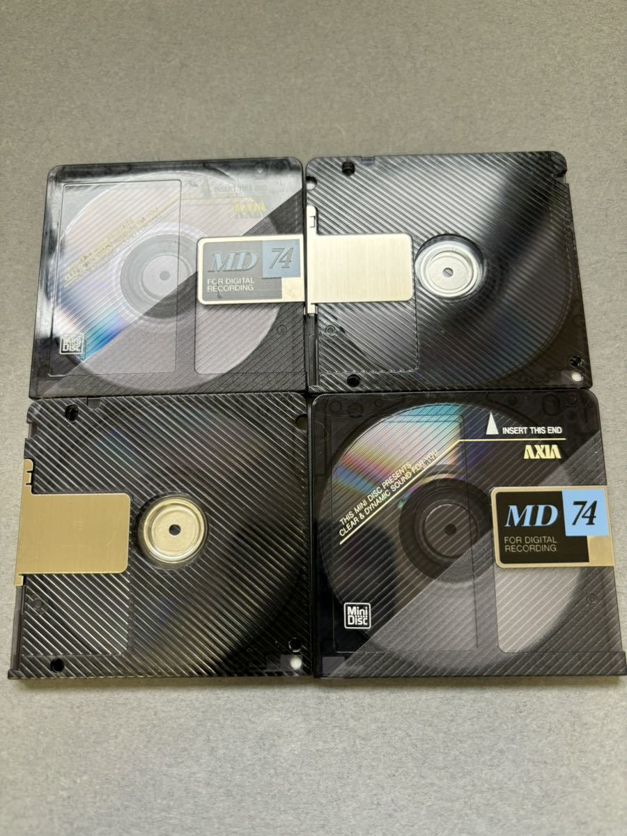 MD ミニディスク minidisc 中古 初期化済 AXIA アクシア 74 10枚セット_画像3