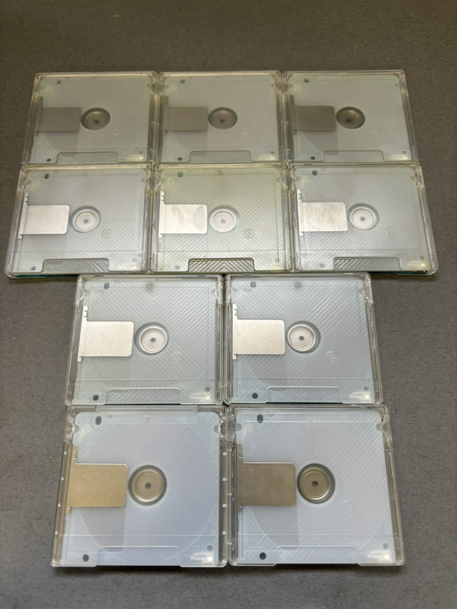 MD ミニディスク minidisc 中古 初期化済 AXIA アクシア 74 10枚セット 記録媒体_画像2
