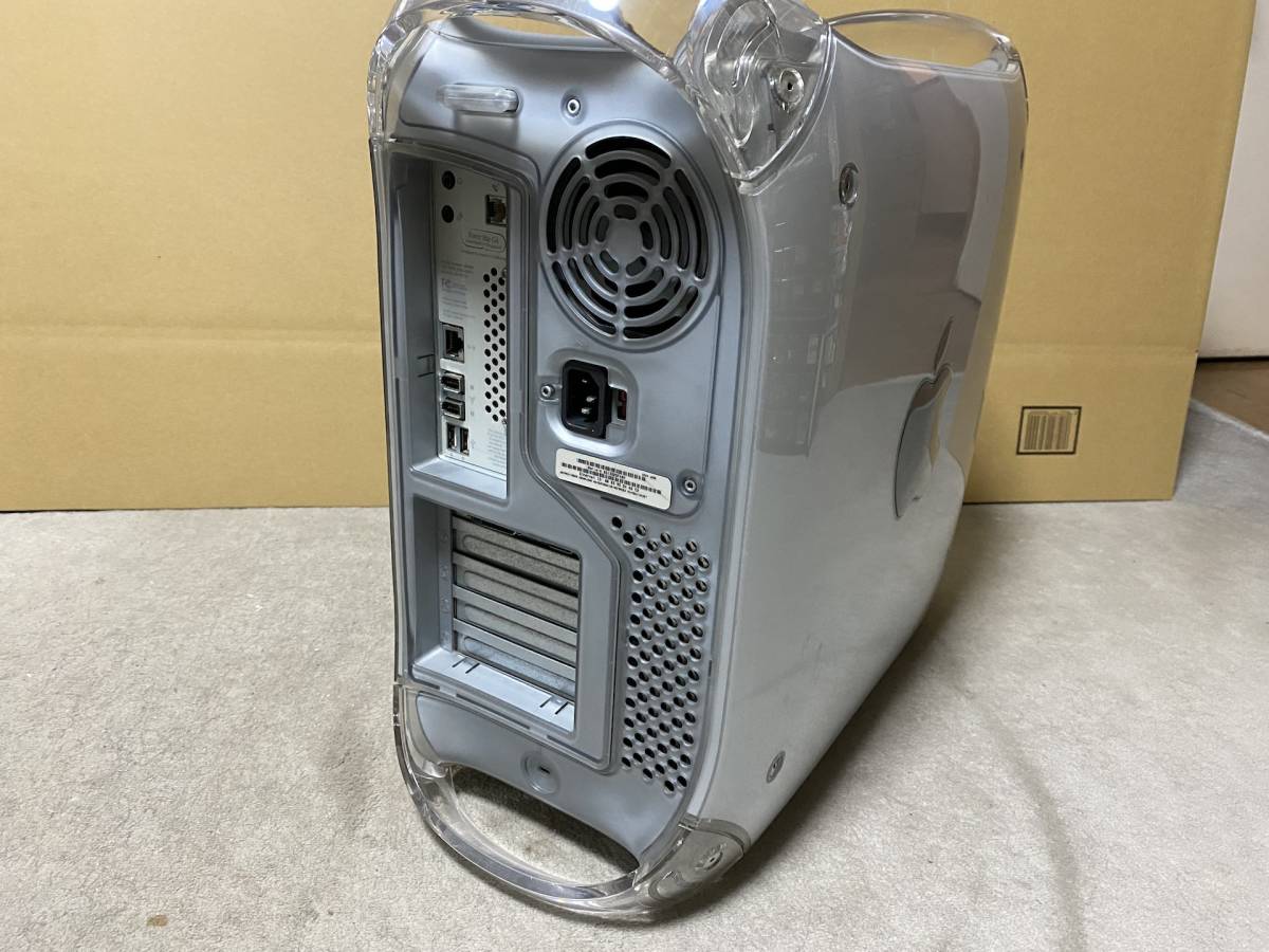 PowerMacintosh G4 QuickSilver 不動_背面。