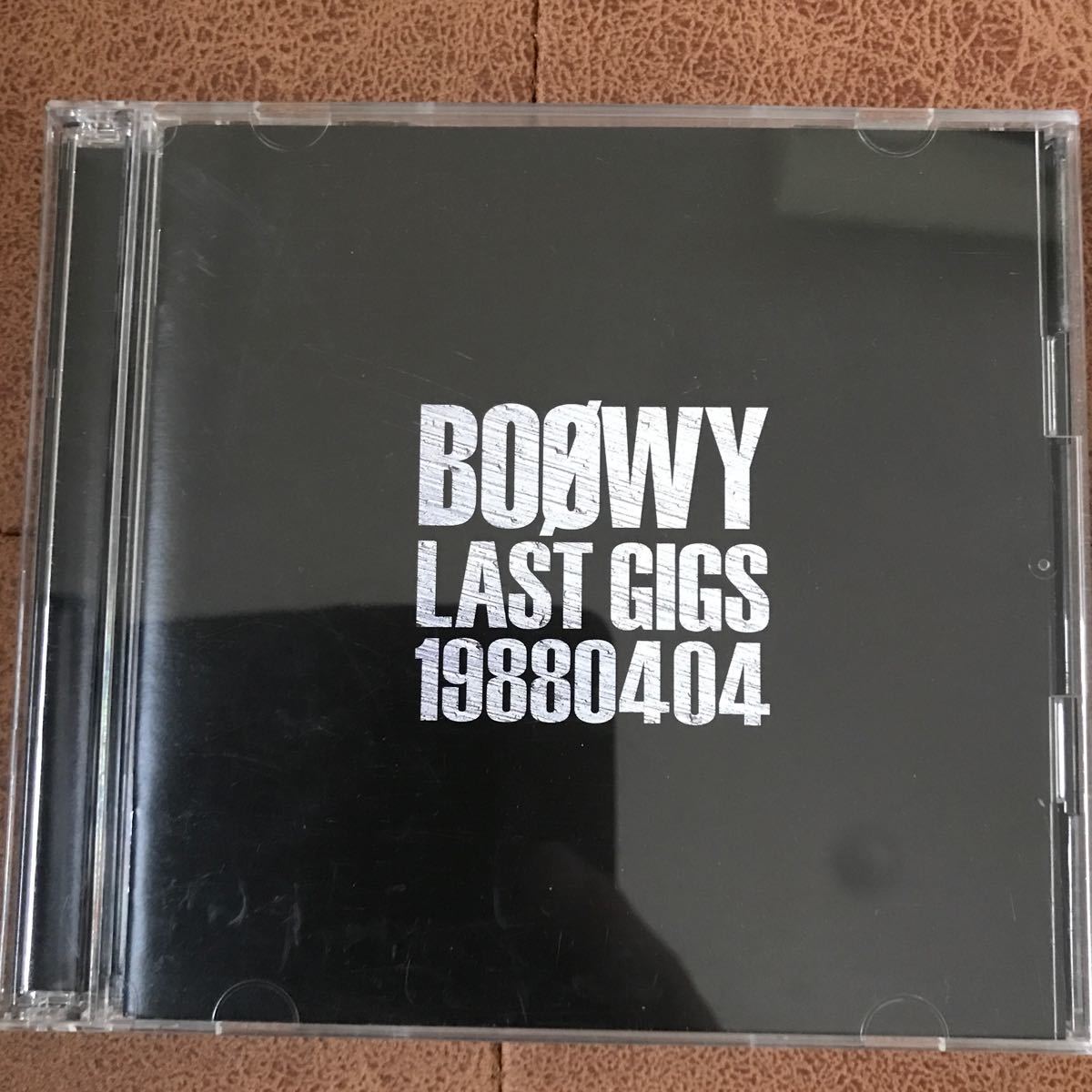 BOOWY LAST GIGS 19880404 CD 2枚組_画像1