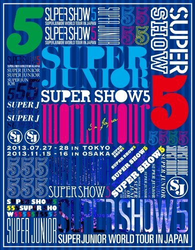 SUPER JUNIOR WORLD TOUR SUPER SHOW5 in JAPAN (2枚組Blu-ray Disc) (初回(中古品)_画像1